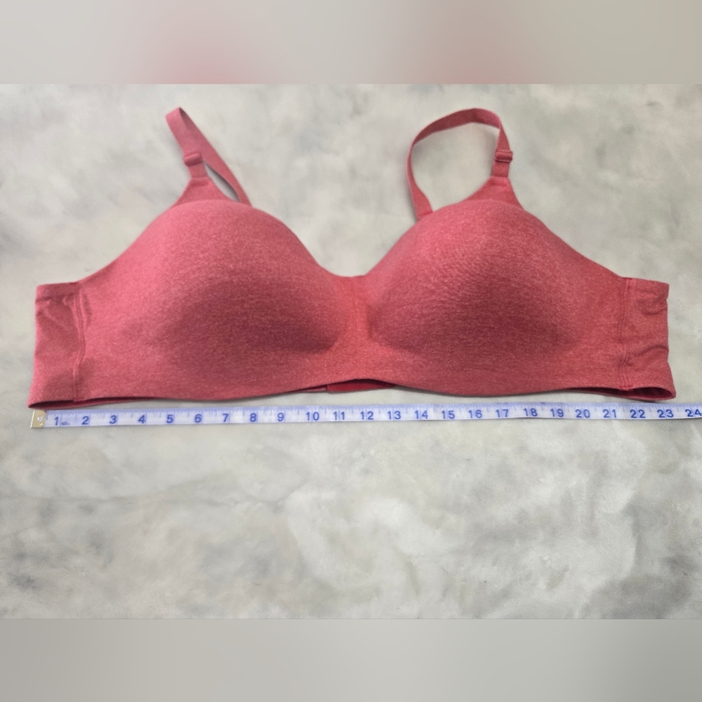 Torrid Curve Light Red Color Lightly Padded Spring Bra Size 54B